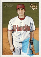 2007 Bowman Heritage Arizona Diamondbacks #246 Miguel Montero SP